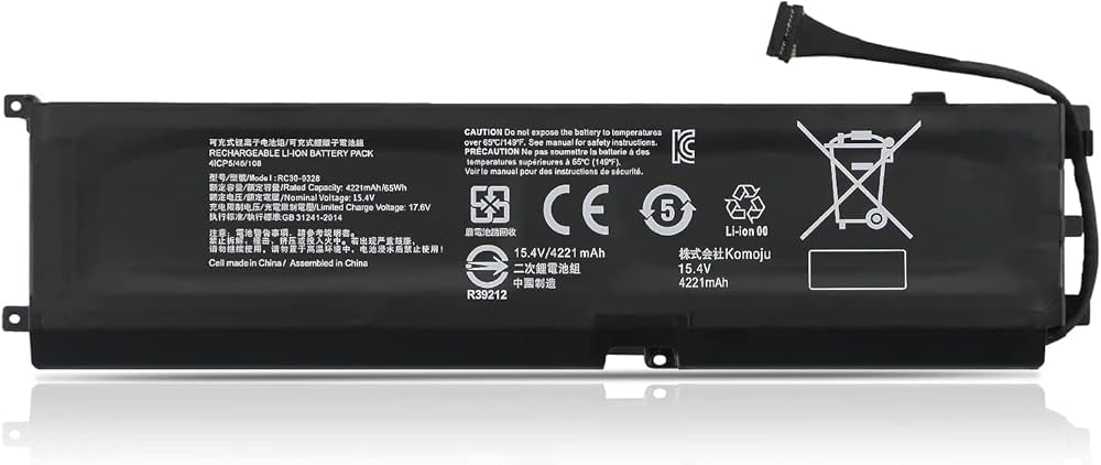RC30-0328 RZ09-0328 Laptop Battery for Razer Blade 15 Base 2020 2021 RZ09-0328X RZ09-03286 RZ09-03287E22 RZ09-03287E22-R3B1 RZ09-03287E22-R3U1 RZ09-03287E22-R341 RZ09-03304x RZ09-03305x RZ09-0330x Laptop Batteries JS Bazar