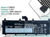 L17M6P52 01AV498 L17C6P51 Laptop Battery Compatible with Lenovo ThinkPad P72 P73 Series Notebook 01AV497 SB10K97636 SB10K97637 11.25V 8800mAh 99Wh 3-Cell Laptop Batteries JS Bazar