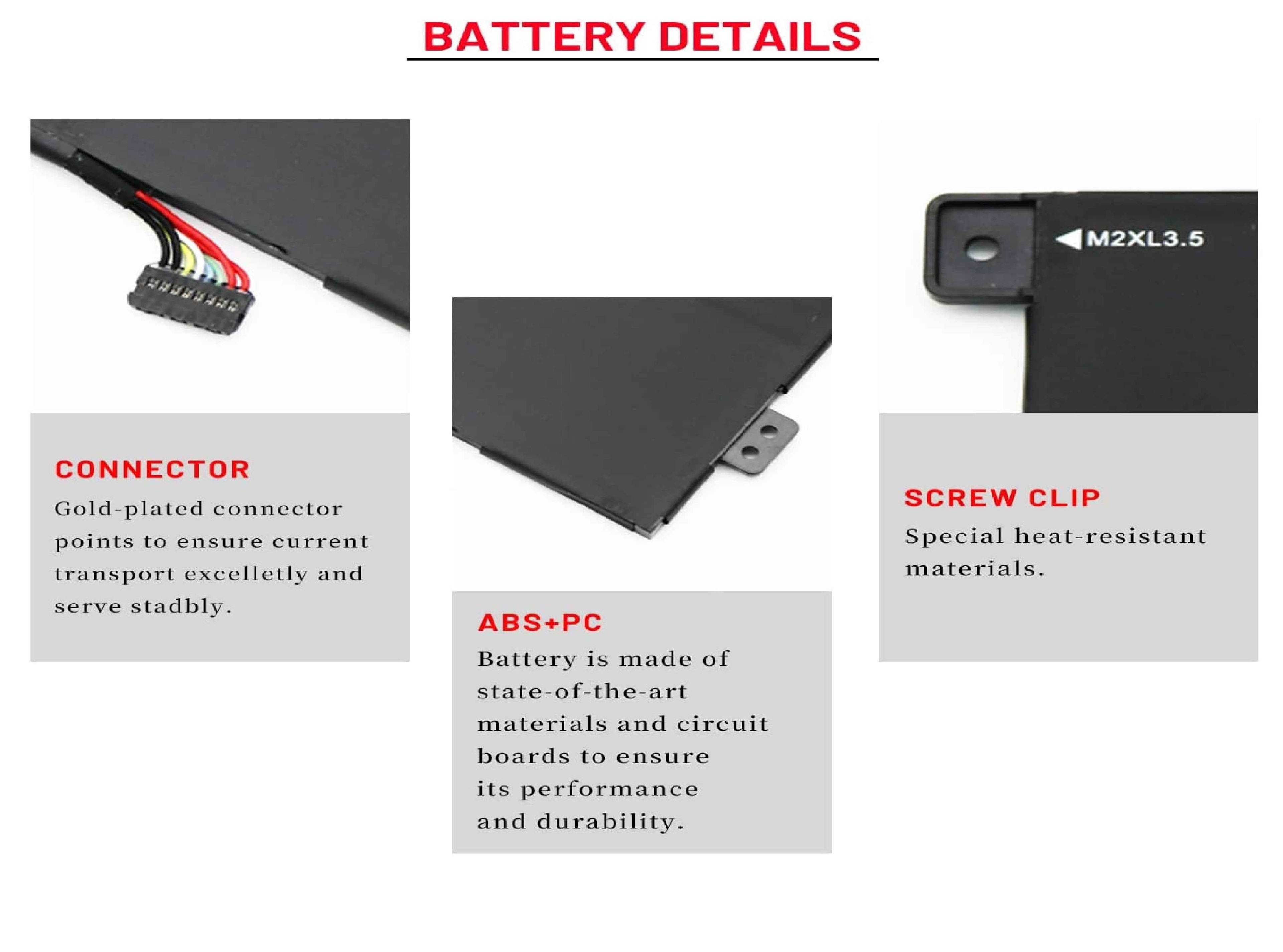 L18M4PE0 L18L4PE0 Laptop Battery for Lenovo Yoga C740-14 C740-14IML Series 5B10W67296 5B10U40209 SB10W67235 5B10W67185 5B10U40210 SB10W67368 2ICP5/41/110-2 51Wh Laptop Batteries JS Bazar