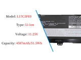 L17C3PE0 L17L3PE0 Laptop Battery for Lenovo Yoga 730 730-13IKB 730-15 730-15IWL 730-15IKB 15.6" 730-15IBK 730-15IWL-81JS 730-15IKB(81CU) 5B10Q39196 5B10W67214 5B10Q39197 5B10W67390 11.25V 51.5Wh Laptop Batteries JS Bazar