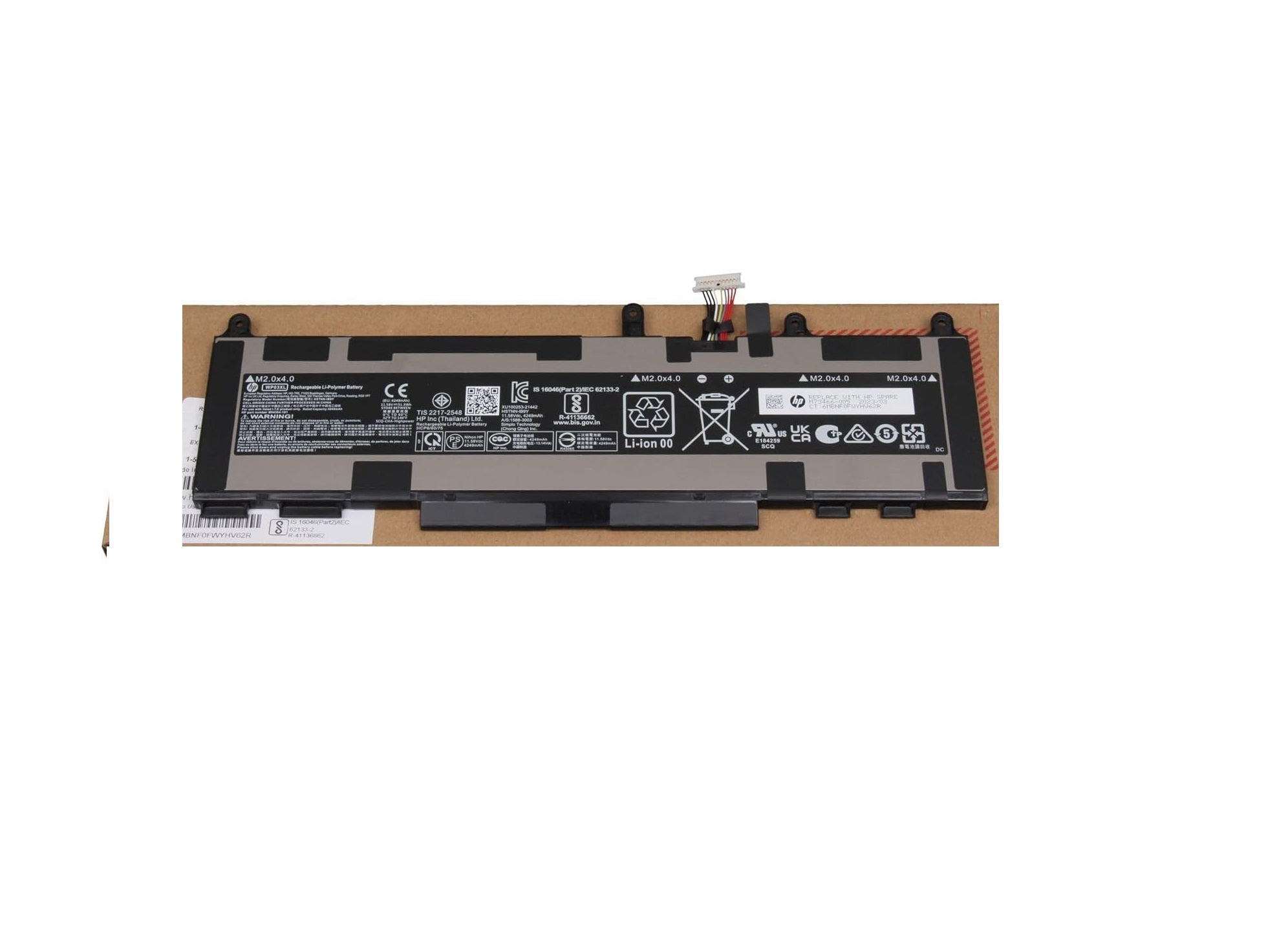 HP WP03 Original Battery 51.30Wh for Split 13-m000, EliteBook 840 G9, EliteBook 860 G9 Laptop Batteries JS Bazar