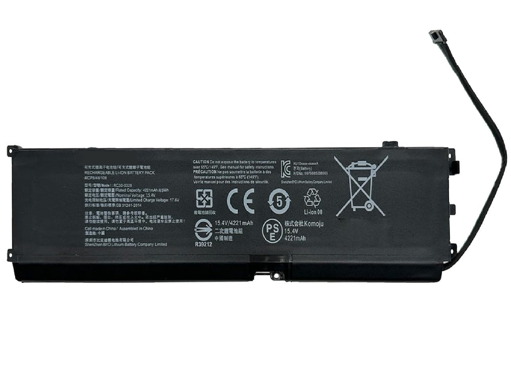 RC30-0328 RZ09-0328 Laptop Battery for Razer Blade 15 Base 2020 2021 RZ09-0328X RZ09-03286 RZ09-03287E22 RZ09-03287E22-R3B1 RZ09-03287E22-R3U1 RZ09-03287E22-R341 RZ09-03304x RZ09-03305x RZ09-0330x Laptop Batteries JS Bazar