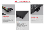 L16M6PC1 L16C6PC1 L16L6PC1 Laptop Battery for Lenovo Yoga 720 720-15 720-15Ikb Series 5B10M53743 5B10M53744 5B10M53745 3ICP4/43/110-2 11.52V 72Wh Laptop Batteries JS Bazar