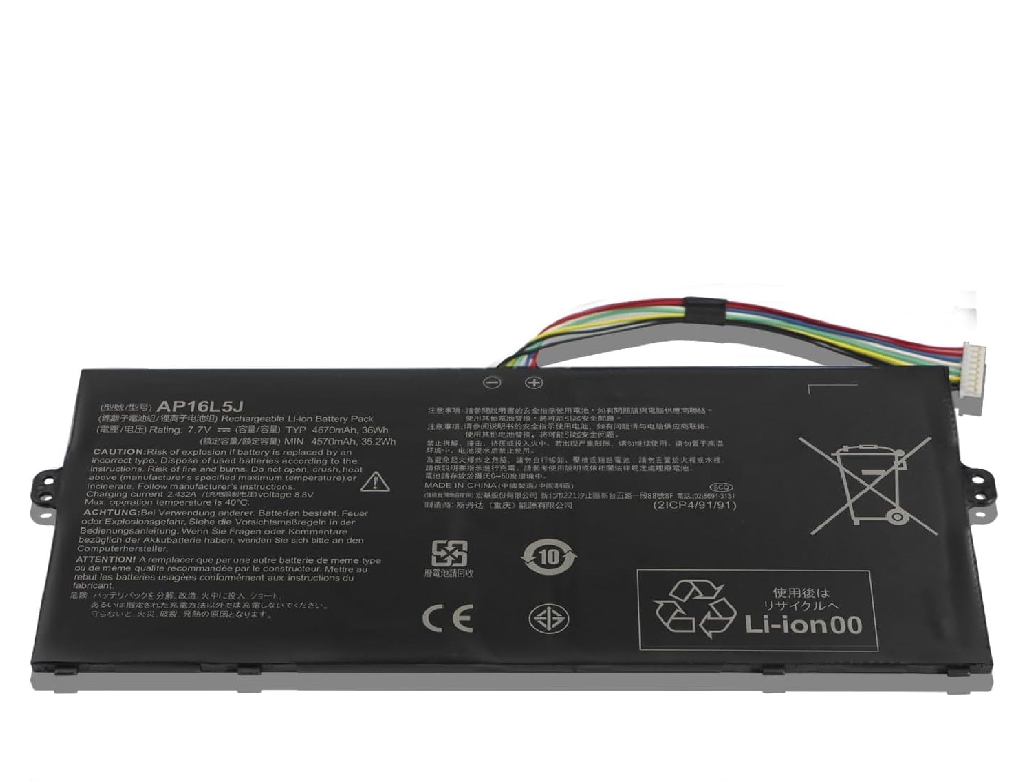 AP16L5JAcer Laptop Battery for Acer Swift 5 SF514-52T SF514-53T Pro SF514-52TP Spin 1 SP111-33 SP111-32N SP111-34N Switch 3 SW312-31 SW312-31P TravelMate X5 TMX514-51 TMX514-51T X514-51 X514-51T Laptop Batteries JS Bazar