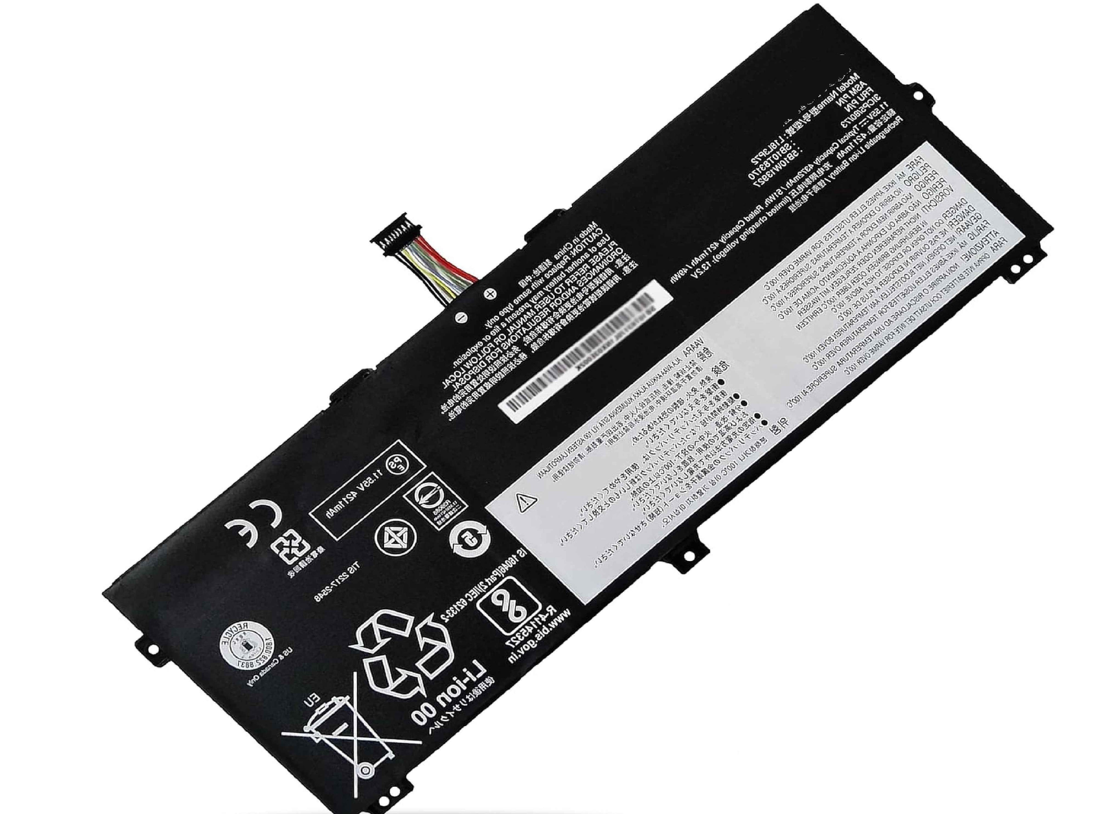 L18L3P72 Laptop Battery Compatible with Lenovo ThinkPad X13 Yoga 1st Gen ThinkPad X390 Yoga Series 02DL021 SB10K97659 5B10W13927 L18M3P72 02DL022 SB10K97660 L19M3P71 02HM886 11.55V 51Wh Laptop Batteries JS Bazar
