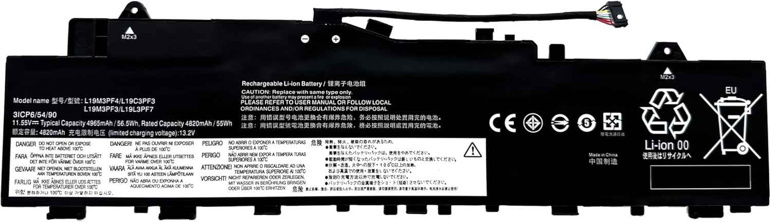 L19C3PF3 L19M3PF3 L19L3PF7 L19M3PF4 Laptop Battery Replacement for Lenovo IdeaPad 5-14ALC05 5-14ARE05 5-14ARE05 5-14ITL05 Series 5B10W86957 Laptop Batteries JS Bazar