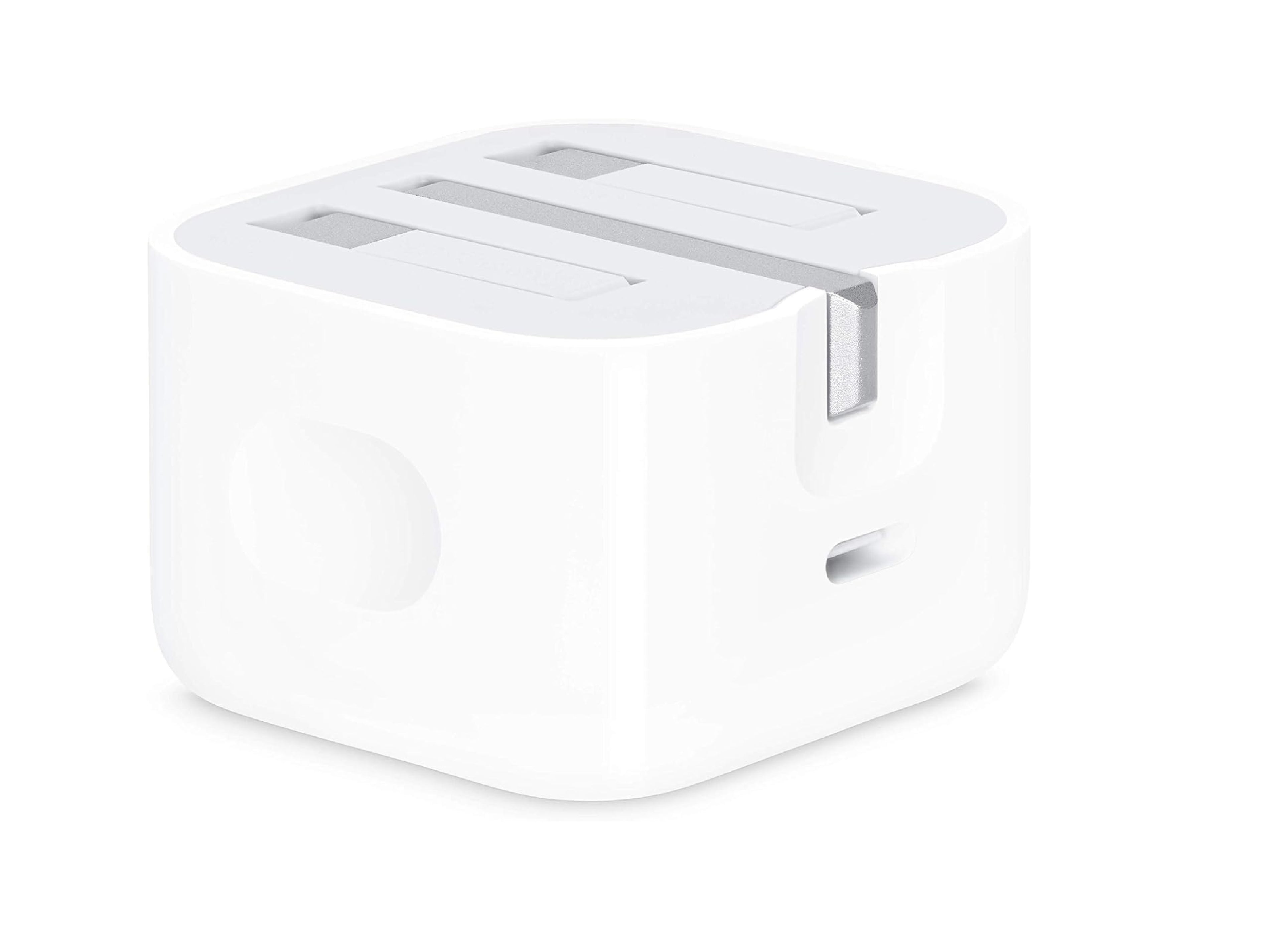 Apple 20W USB CPD Charger Type C Adapter Compatible With MacBook iPad iPhone 12 mini/12/12 Pro/12 Pro Max Mobile Charger JS Bazar
