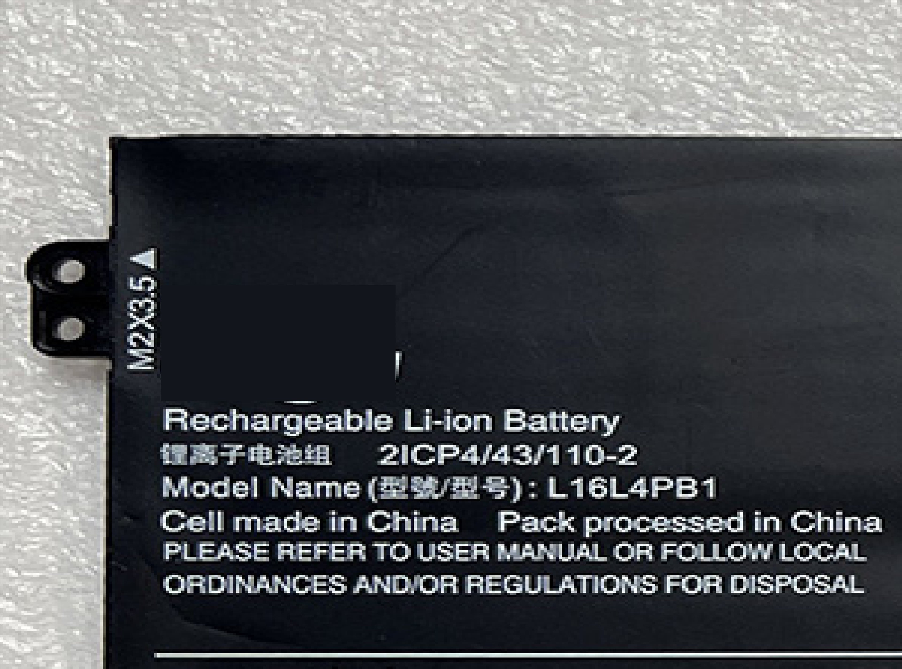 L16L4PB1 L16C4PB1 Laptop Battery Compatible with Lenovo Yoga 720-13IKB 730-13IKB 730-13IWL Series Notebook L16M4PB1 2ICP4/43/110-2 5B10M52738 5B10M52739 5B10M52740 5B10Q38237 7.72V 48Wh Laptop Batteries JS Bazar