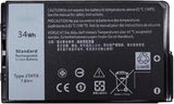 J7HTX Laptop Battery Compatible with Dell Latitude 7202 7212 Rugged Extreme Tablet Series 02JT7D 7XNTR FH8RW 7.6V 34Wh 4342mAh 4-Cell Laptop Batteries JS Bazar