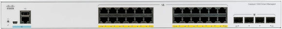 Cisco C1000FE-24P-4G-L network switch Managed L2 Fast Ethernet (10/100) Power over Ethernet (PoE) Grey Networking Switches JS Bazar
