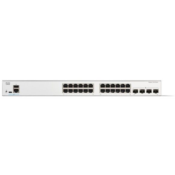 Cisco Catalyst 1200-24P-4X Smart Switch, 24 Port GE, PoE, 4x10GE SFP+ (C1200-24P-4X) Networking Switches JS Bazar