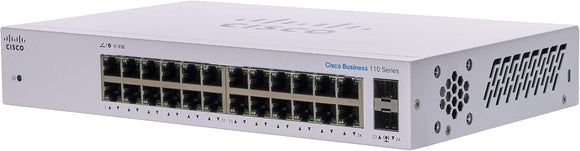 Cisco CBS110-24T-EU - Cisco Business 110 Series Unmanaged Switches Networking Switches JS Bazar