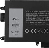 Dell Latitude 7390 2-in-1 7389 2-in-1 5289 2-in-1 71TG4 45Wh 100% Original Laptop Battery Laptop Batteries JS Bazar