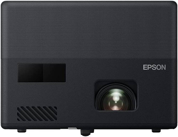 Epson EpiqVision Mini EF12 1000-Lumen Full HD Laser 3LCD Smart Projector with Wi-Fi, Color & White1000 Lumens Brightness