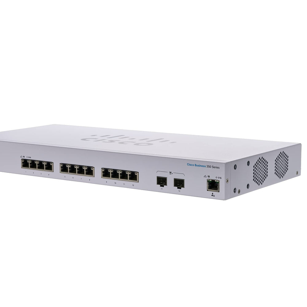 Cisco CBS350-12XT Managed L3 10G Ethernet 1U Black, Grey