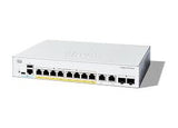 Cisco Catalyst 1300-8P-E-2G Managed Switch, 8 Port GE, PoE, Ext PS, 2x1GE Combo (C1300-8P-E-2G) Networking Switches JS Bazar
