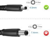 Dell 130W Adapter for XPS 15, Precision M3800 & 15‑9550 Laptop – High-Performance Charger Laptop Charger JS Bazar