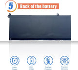 G91J0 41Wh Battery Replacement for Dell Latitude 3320 3330 3420 3520 Inspiron 3510 3511 3515 3525 3530 5310 5410 5418 5510 5515 5518 14 Plus 7420 7415 2-in-1 Laptop Batteries JS Bazar
