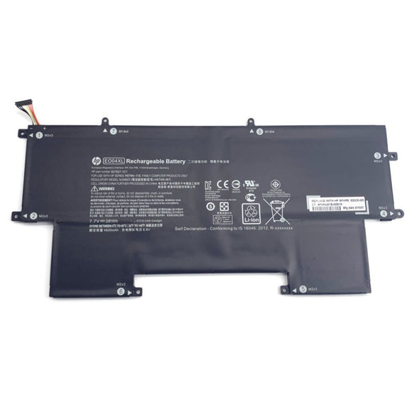 HP EliteBook Folio G1 EO04XL HSTNN-IB71 828226-005 100% Original Laptop Battery Laptop Batteries JS Bazar