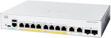 Cisco Catalyst 1200-8P-E-2G Smart Switch, 8 Port GE, PoE, Ext PS, 2x1GE Combo. Networking Switches JS Bazar