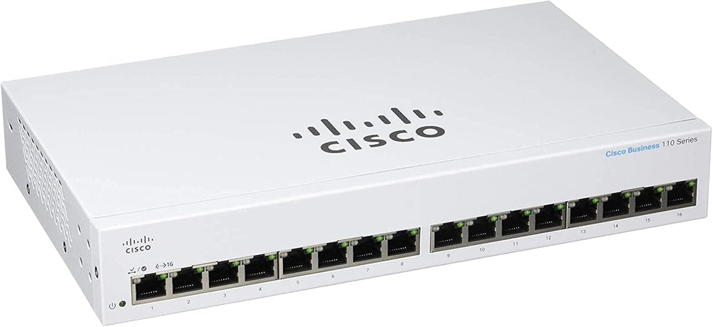 Cisco CBS110-16PP-EU - Cisco Business 110 Series Unmanaged Switches