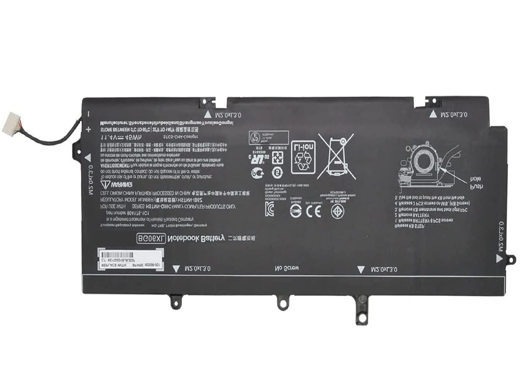 BG06XL BG06045XL BG06 804175-1B1 804175-1C1 HSTNN-IB6Z 805096-001 804175-181 805096-005 HSTNN-Q99C 805096-005 Laptop Battery Replacement for HP EliteBook Folio 1040 G3 Series (11.4V 45Wh) Laptop Batteries JS Bazar