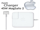 Original Apple Macbook Air, 45w Magsafe 2 T-Tip, MacBook Air 11-inch and 13-inch (After Late 2012) Replacement Laptop Adapter