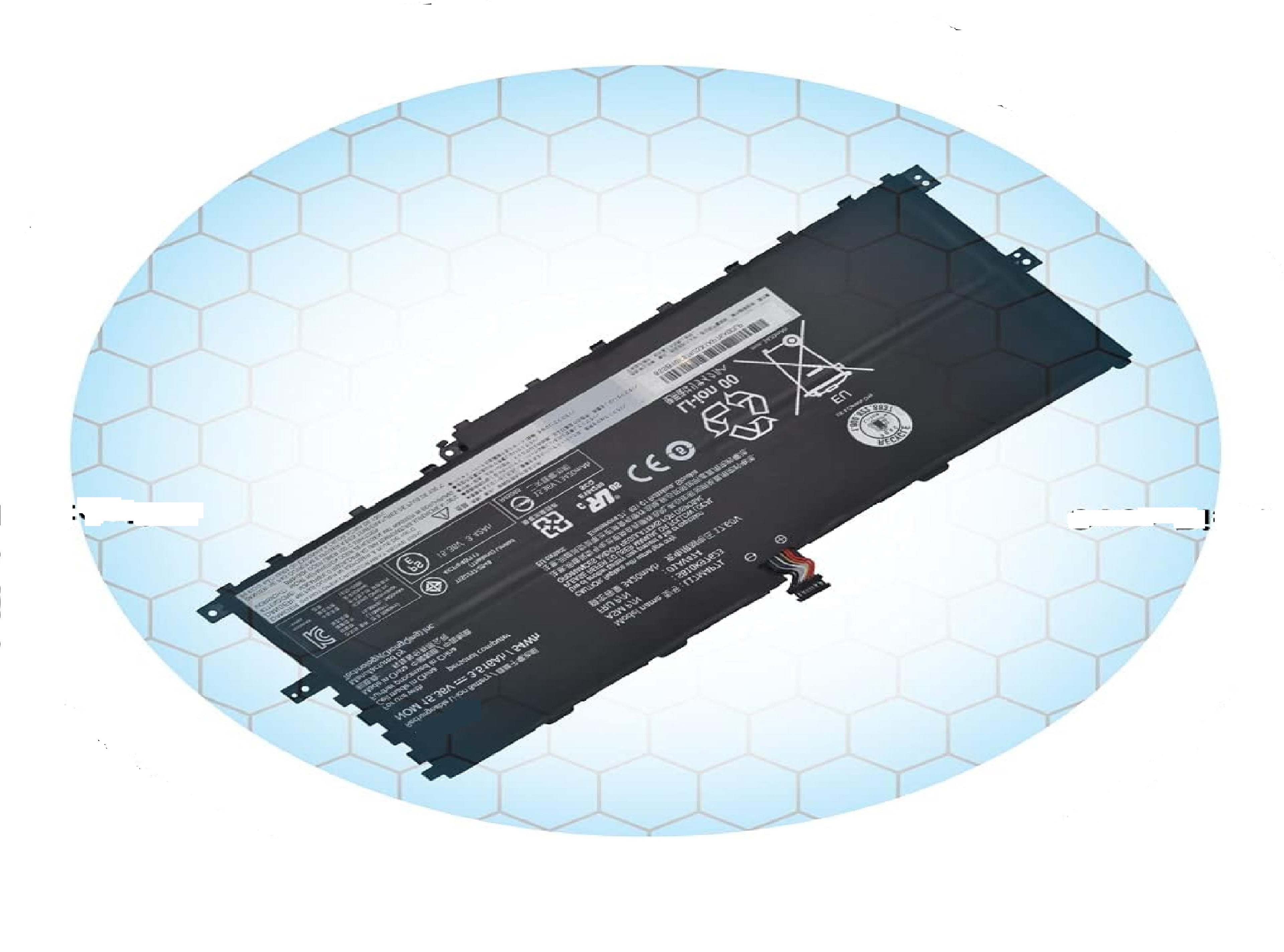 L17M4P71 L17C4P71 L17M4P73 Laptop Battery for Lenovo ThinkPad X1 Yoga 3rd Gen 2018 Series 20LD 20LE 20LF 20LG TP00076D 01AV474 SB10K97623 01AV475 SB10K97624 01AV499 SB10K97638 02DL003 15.36V 54Wh Laptop Batteries JS Bazar