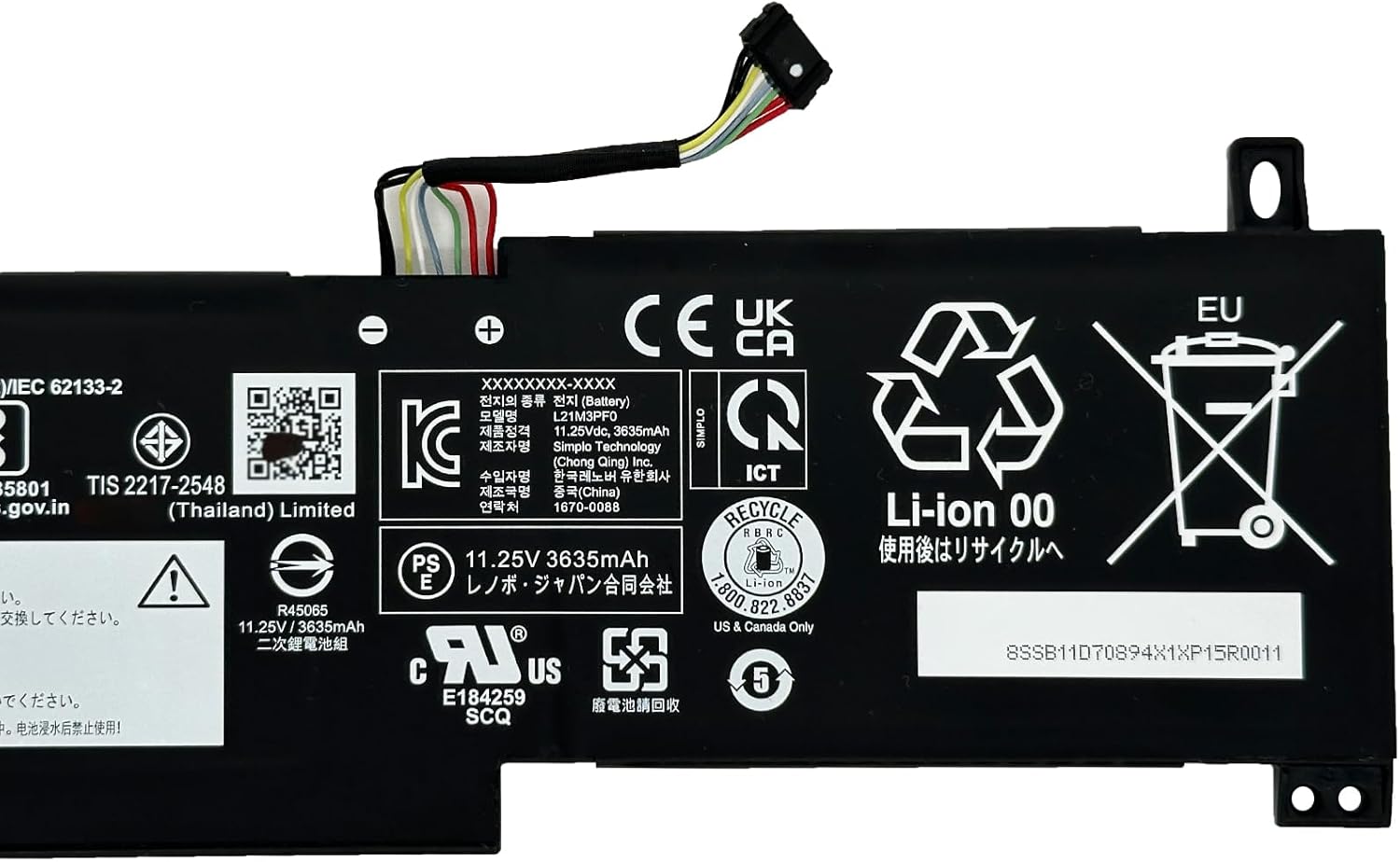 Laptop Battery Compatible for Lenovo L21M3PF0 L21D3PF0 L21C3PF0 IdeaPad 1-14ALC7 1-14IAU7 1-14IGL7 1-14IJL7 1-14ADA7 Laptop Batteries JS Bazar