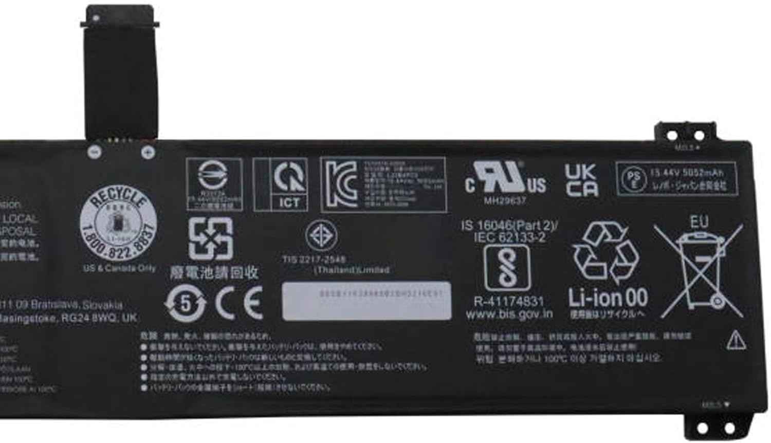 L22B4PC0 Battery 80Wh Replacement for Lenovo ThinkBook 16p G4-IRH Legion Pro 5-16IRX8 5-16ARX8 7-16IRX8H 7-16ARX8H Series 5B11K38949 5B11N45420 L22X4PC0 L22C4PC0 L22M4PC0 L22D4PC0 15.44V Laptop Batteries JS Bazar