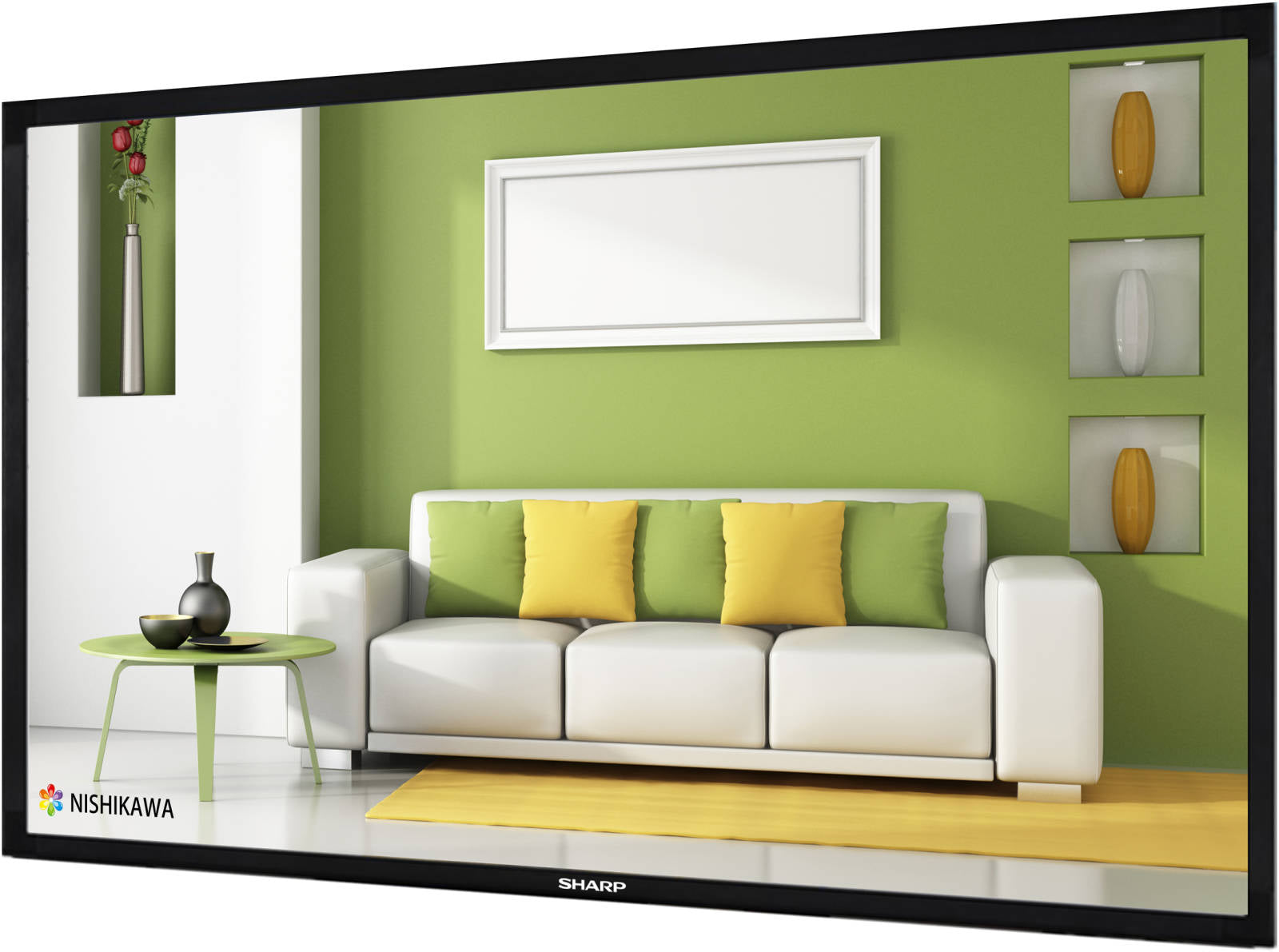 SHARP VC652HNS 65" Interactive Touch LED Display, UltraHD 4K Resolution, 8ms RespTime, WiDi & Miracast Support Projectors JS Bazar