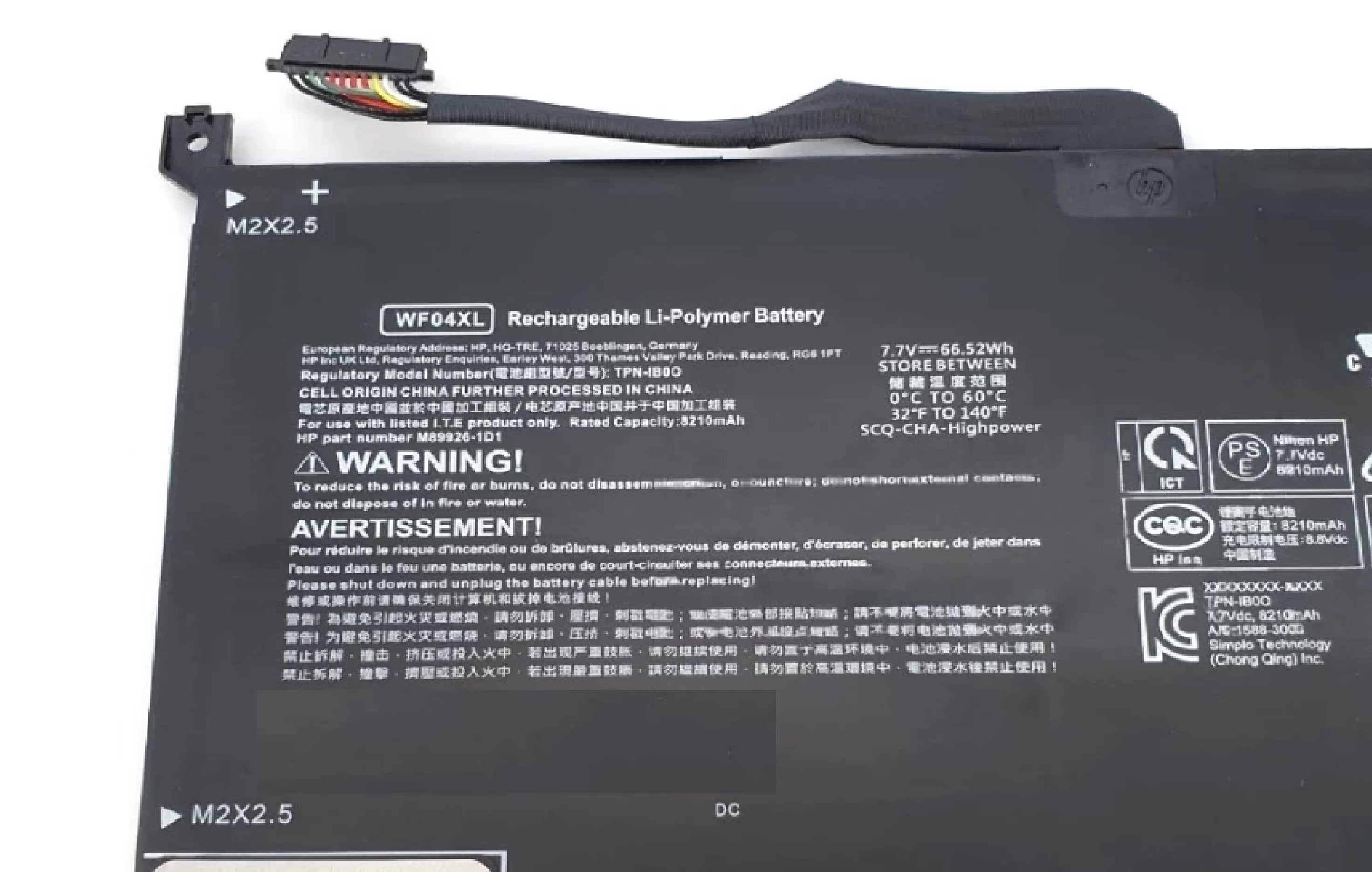 Original WF04XL Laptop Battery Replace for HP Envy 13" X360 13-BF0000 13-BF0000CI 13-BF0000NC 13-BF0000NX 13-BF0024NA 13-BF0011NA 13-BF0123NW 13-BF0977ND Series HSTNN-OB2Y M89926-1D1 Laptop Batteries JS Bazar