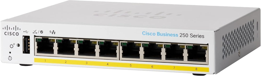 Cisco CBS250-8PP-D-EU - Cisco Business 250 Series Smart Switches