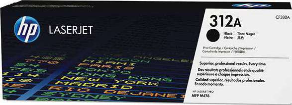 HP 312A Black LaserJet Toner Cartridge | CF380A Toners JS Bazar