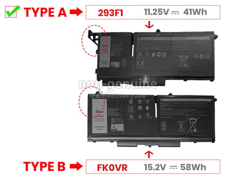 11.25V 41Wh New 293F1 Laptop Power Battery Notebook Original For Dell Latitude 13 7330 01VX5 404T8 51R71 8WRCR M69D0