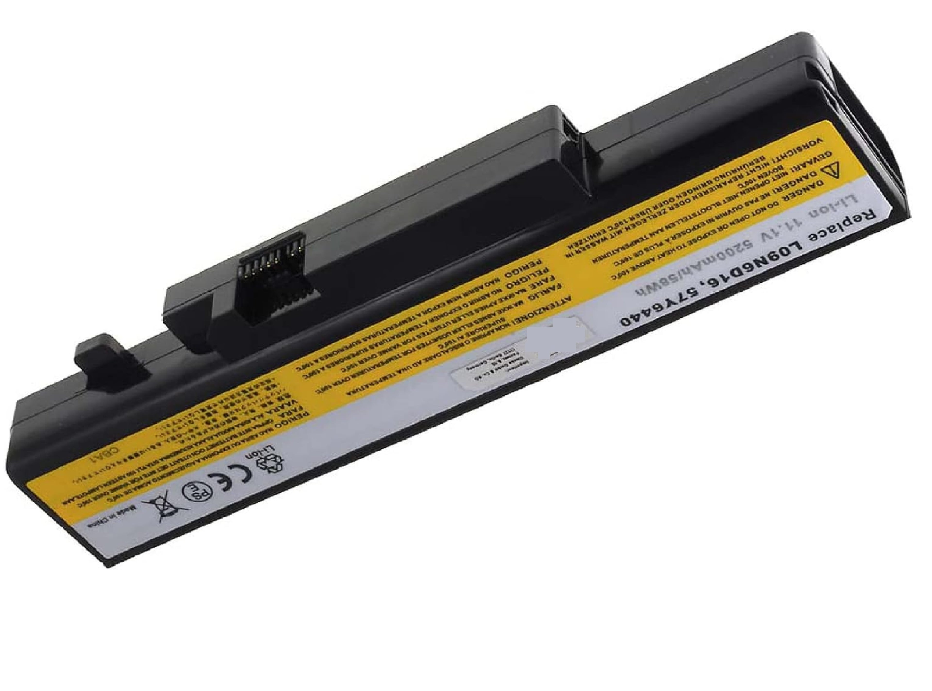 5200MAH Battery for Lenovo IdeaPad Y460 Y460A Y460N Y560 V560A L09N6D16 L09S6D16 Laptop Batteries JS Bazar