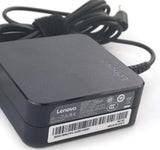 Lenovo 65W IdeaPad charger and connector detail, 4.0mm x 1.7mm