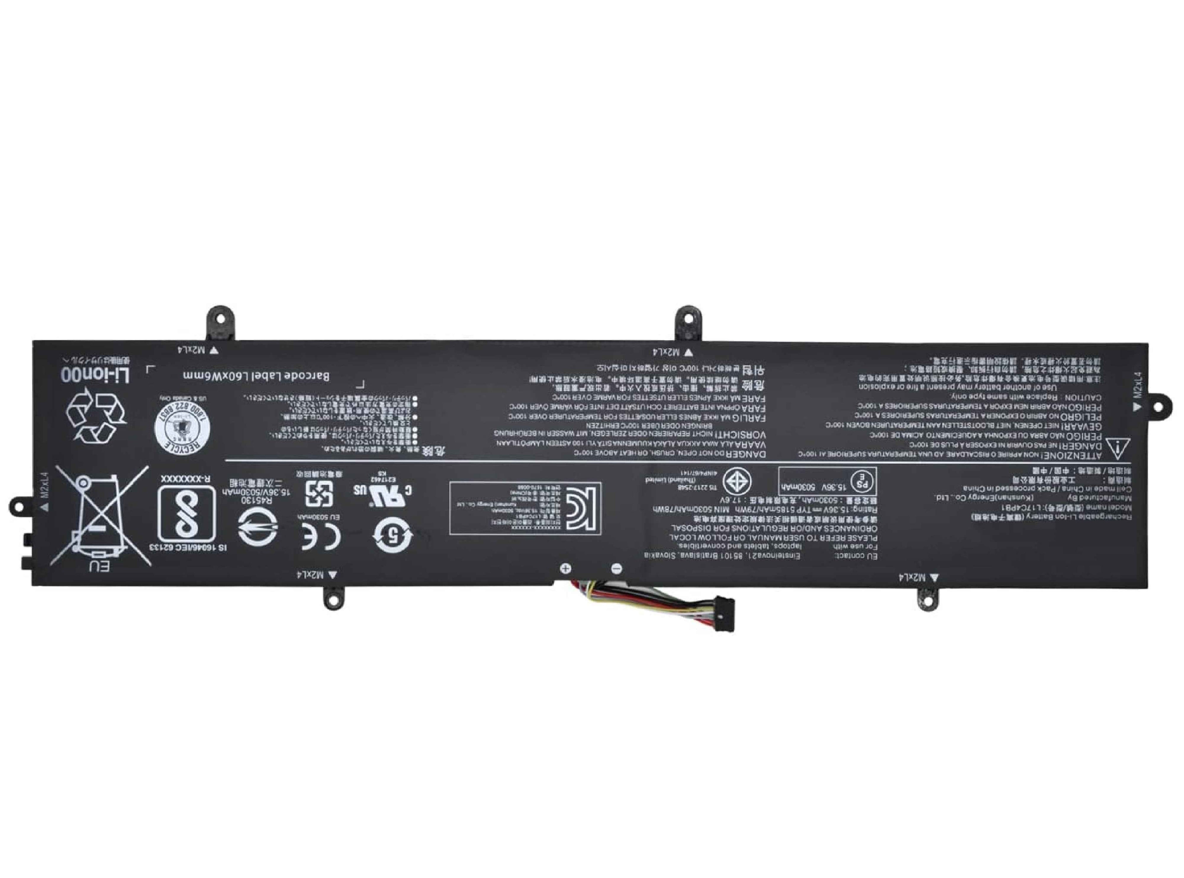 L17C4PB1 L17M4PB1 Laptop Battery for Lenovo IdeaPad 720S-15 720S-15IKB 720S-151KB 720S Touch-15IKB V730-15 V730-15-IFI V730-15-ISE 720S-15IKB 81AC Series 5B10P35082 5B10P35083 5B10P35084 15.36V 79Wh Laptop Batteries JS Bazar