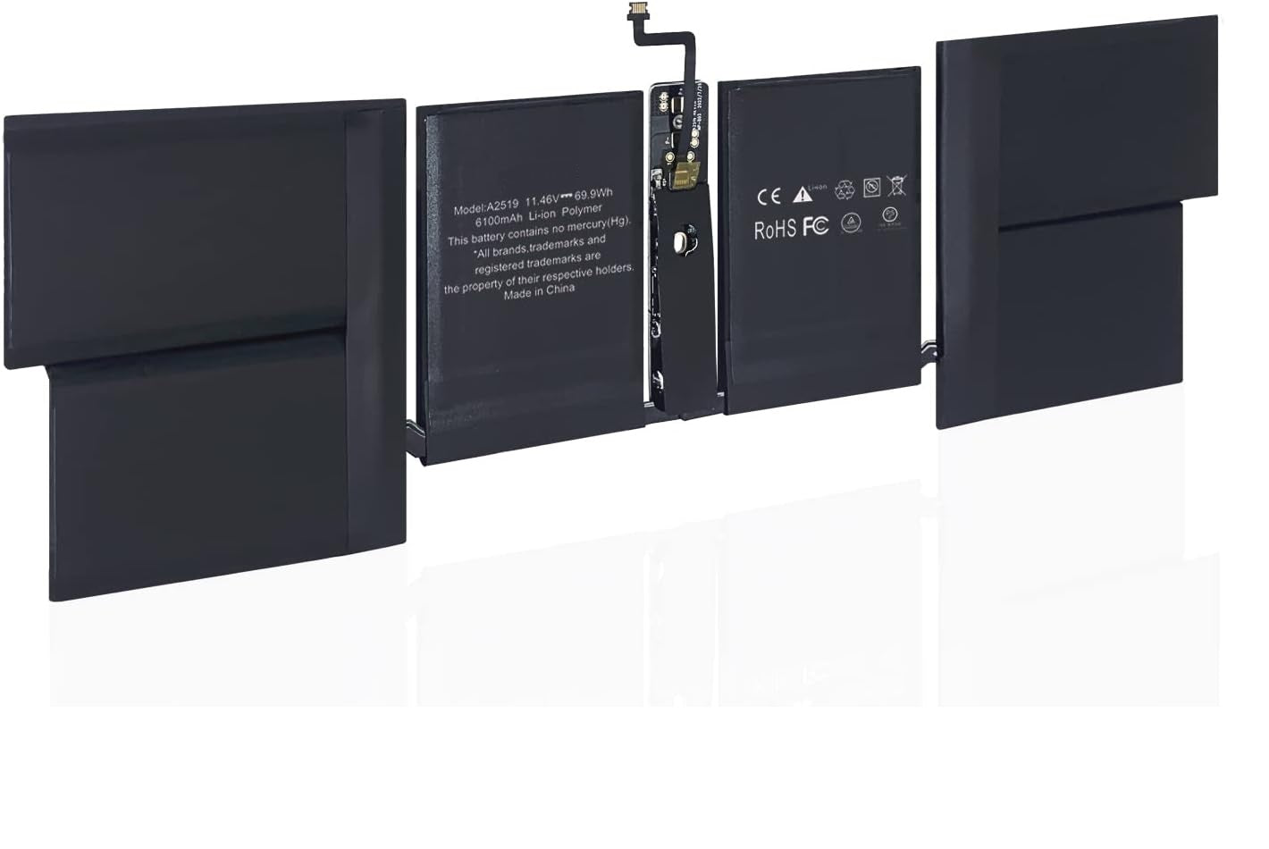 Original MacBook Battery For Apple Macbook A2519 11.47V 69.6WH Laptop Batteries JS Bazar