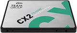 Team Group CX2 2.5" 512GB SATA III 3D NAND Internal SSD, Read/Write Up to 530/470 MB/s : T253X6512G0C101 Hard Drives JS Bazar