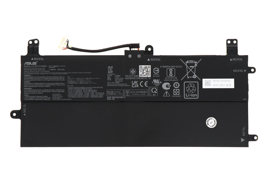 Original C41N2102 Asus Laptop Battery for Asus ROG Flow Z13 GZ301 NR2201 NR2201ZA Z13G Z301VF Z13GZ301VF GZ301VI GZ301VU GZ301VV GZ301ZE-Z13.I93050T NR2201 NR2201ZE Series 0B200-04100000 Laptop Batteries JS Bazar