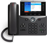 Cisco 8841 VOIP IP Phone, 5" 24-Bit Color Display, Full-Duplex Speakerphone, RJ-9 Headset Port, 4 Programmable Line Keys, 5 Number Line Keys, 2 Ethernet Switch Port, Wall Mountable, Black CP-8841-K9 Networking Switches JS Bazar