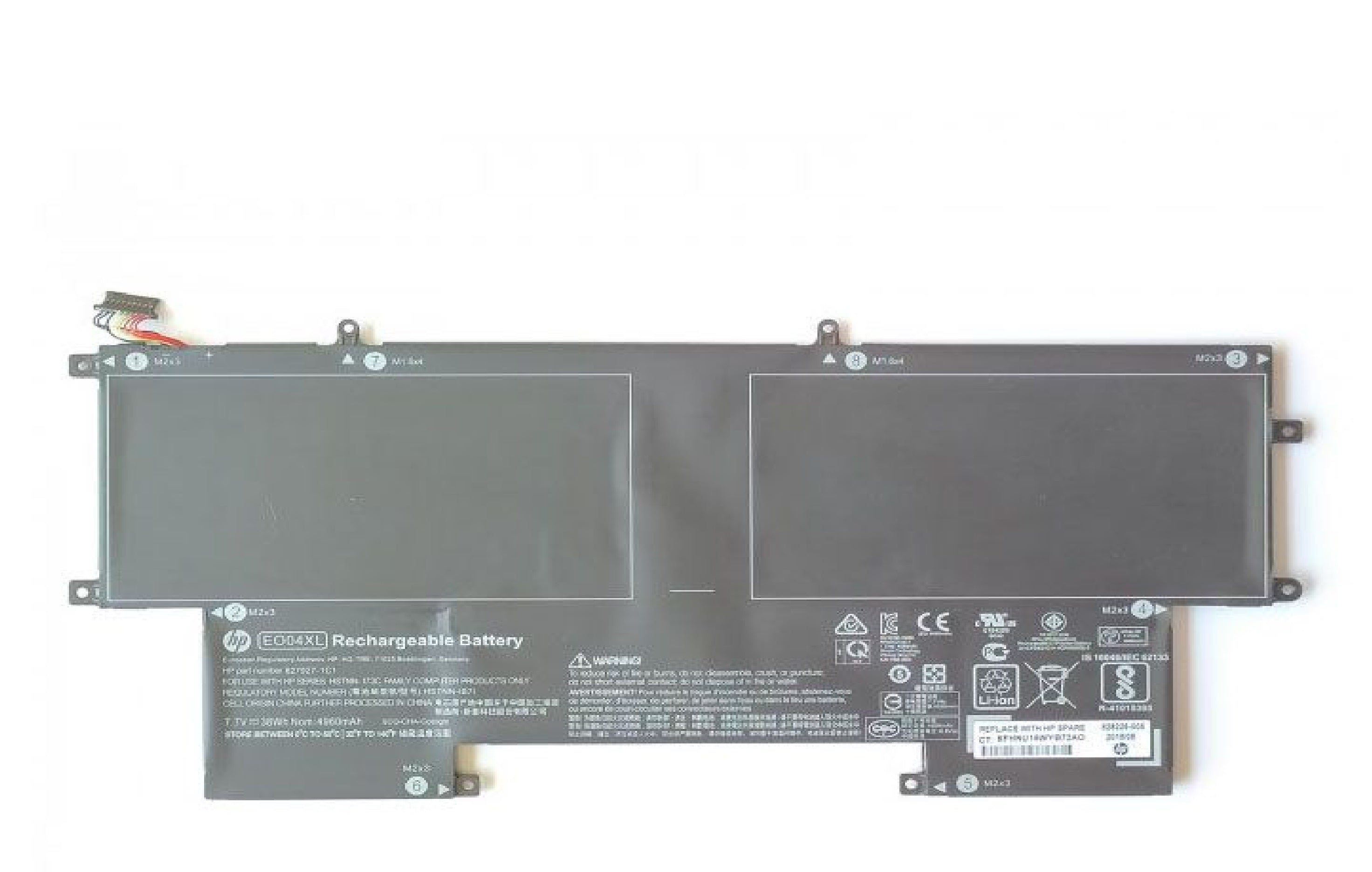 HP EliteBook Folio G1 EO04XL HSTNN-IB71 828226-005 100% Original Laptop Battery Laptop Batteries JS Bazar