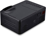 Generic Mini Battery LED Portable Projector, 30 Ansi Lumens, 4:3/16:9 Aspect Ratio, 15W Power Consumption, 320x240 Optical Resolution Projectors JS Bazar