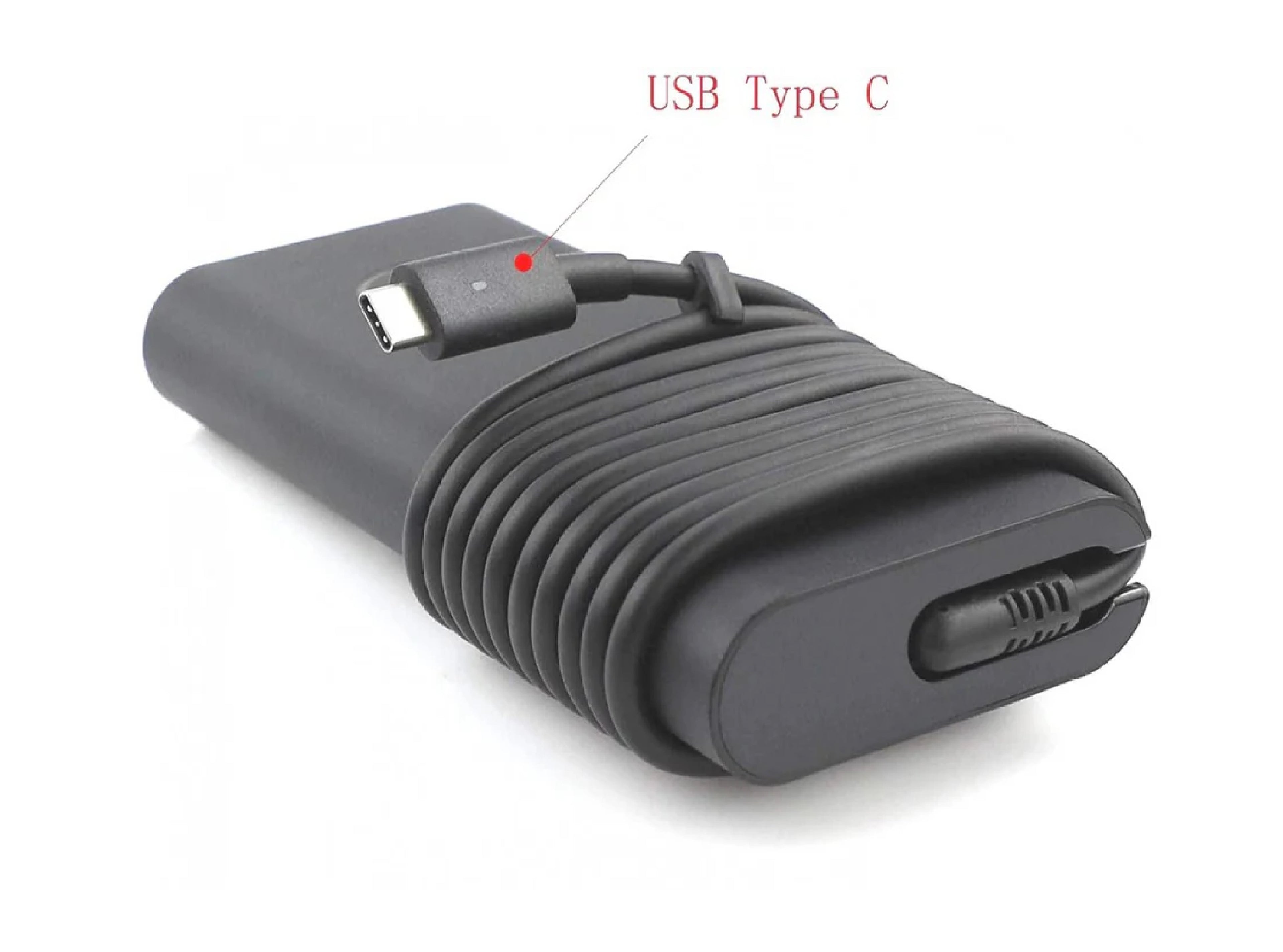 30W USB Type C Dell Laptop charger for Dell XPS12(9250),Dell Latitude 7275 5175 Venue 8 (5855) Laptop Charger JS Bazar