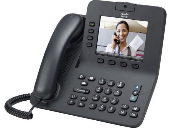 Cisco CP-8945 4-Line Landline Office VOIP IP Telephone - PoE Networking Switches JS Bazar