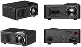 Generic Mini Battery LED Portable Projector, 30 Ansi Lumens, 4:3/16:9 Aspect Ratio, 15W Power Consumption, 320x240 Optical Resolution Projectors JS Bazar