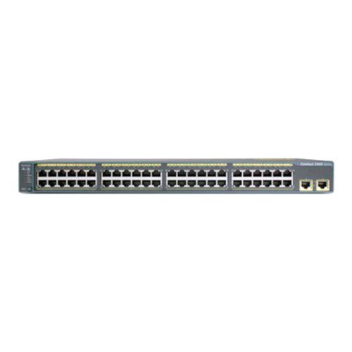 Cisco Catalyst 2960-48TT-S - switch - 48 ports - Managed - rack-mountable (WS-C2960-48TT-S)