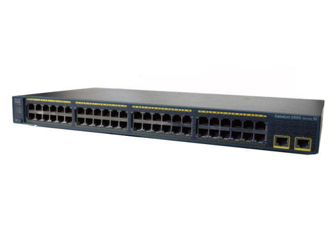 Cisco Catalyst 2960-48TC - switch - 48 ports - Managed - rack-mountable (WS-C2960-48TC-L)