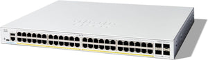 Cisco Catalyst 1300-48P-4X Managed Switch, 48 Port GE, PoE, 4x10GE SFP+&nbsp; (C1300-48P-4X)